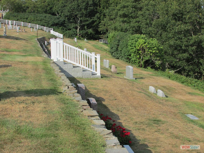 Steps to the Upper Terrace