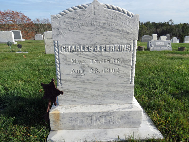 Charles J. Perkins monument
