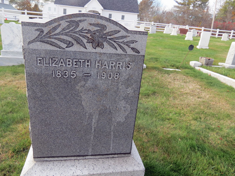 Elizabeth Harris monuments