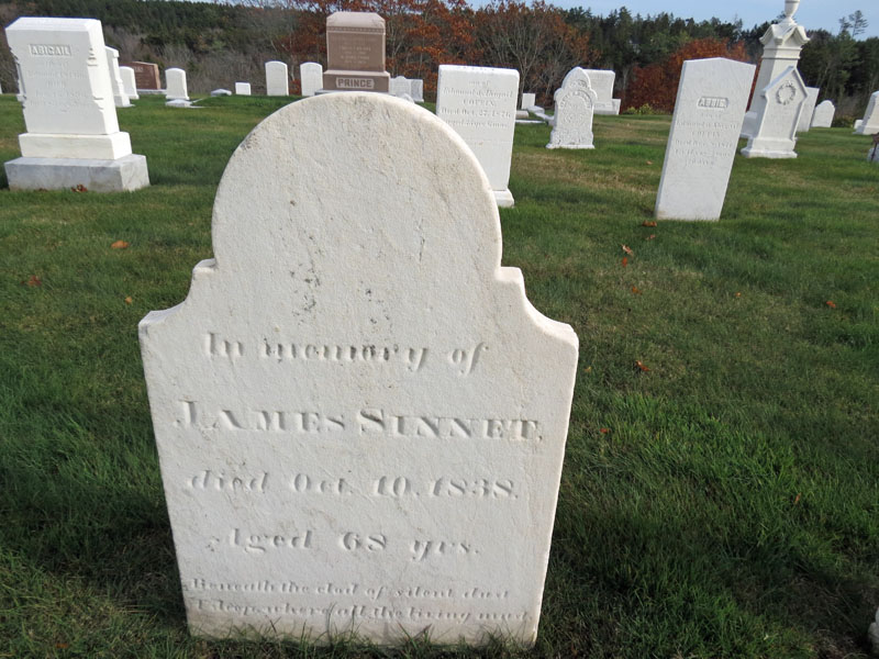 Susan Sinnett monument