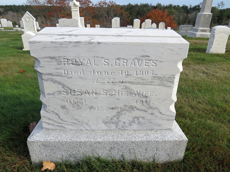 Royal S. and Susan S. monument