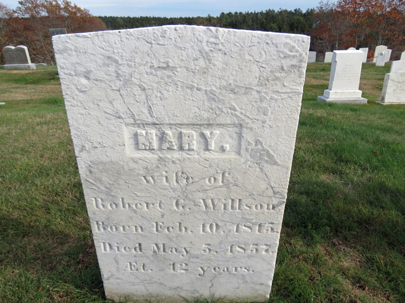 Mary Wilson monument