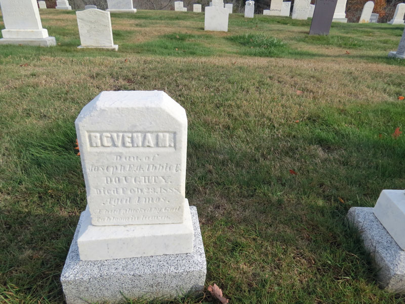  Rovena M. Doughty monument