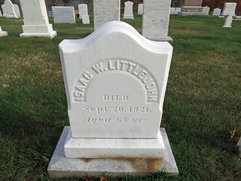 Isaac Warren Littlejohn monument