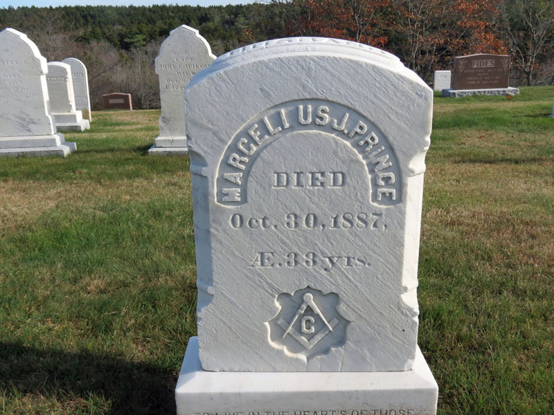 Marcellus J. Prince monument