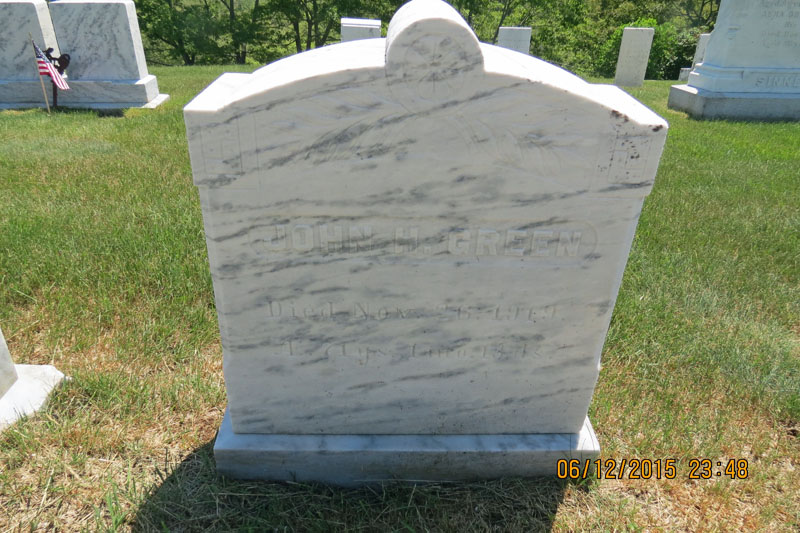 John H. Green monument