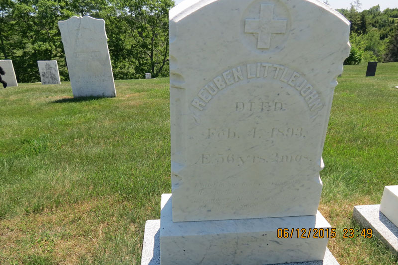 Reuben Littlejohn monument