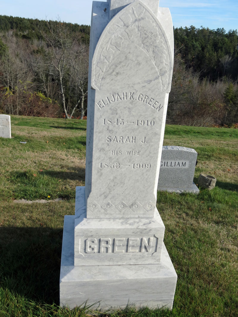 Green Family monument