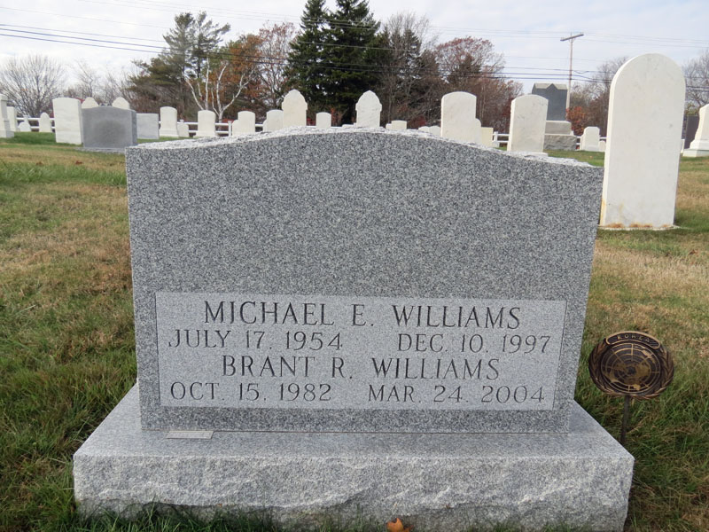 Warren and Nancy Williams Family monument