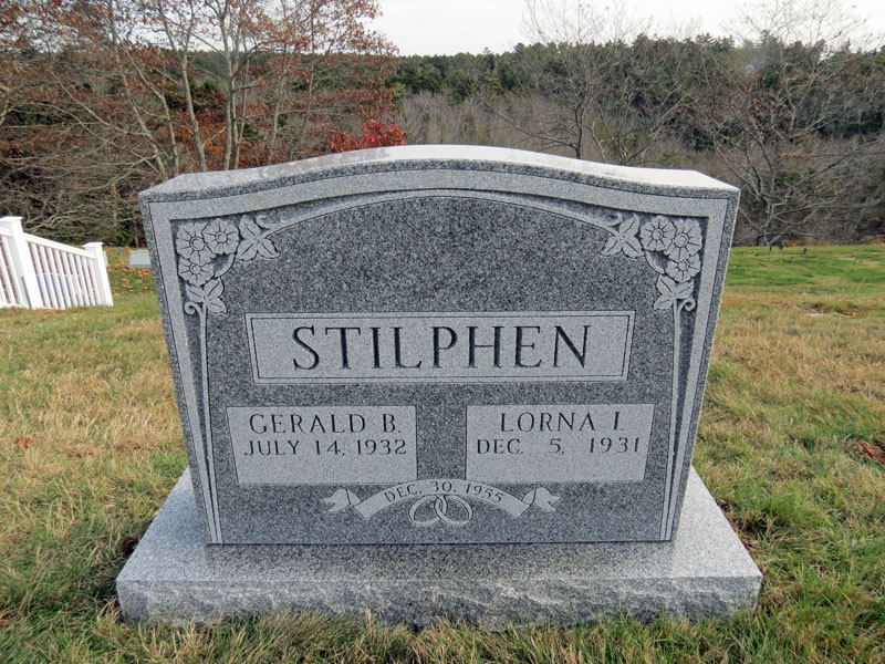 Gerald and Lorna Stilphen Family monument