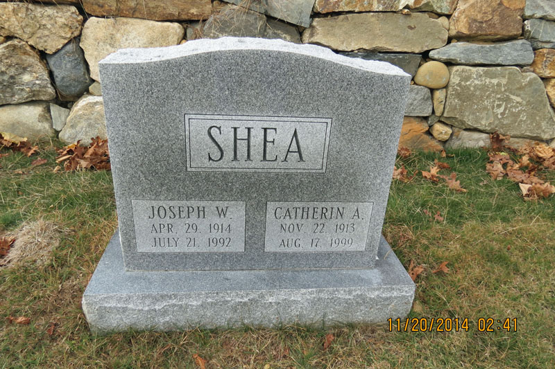 Joseph and Catherine Shea memorial