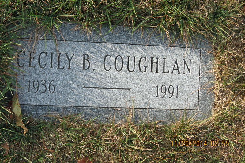 Cecily B. Coughlan monument